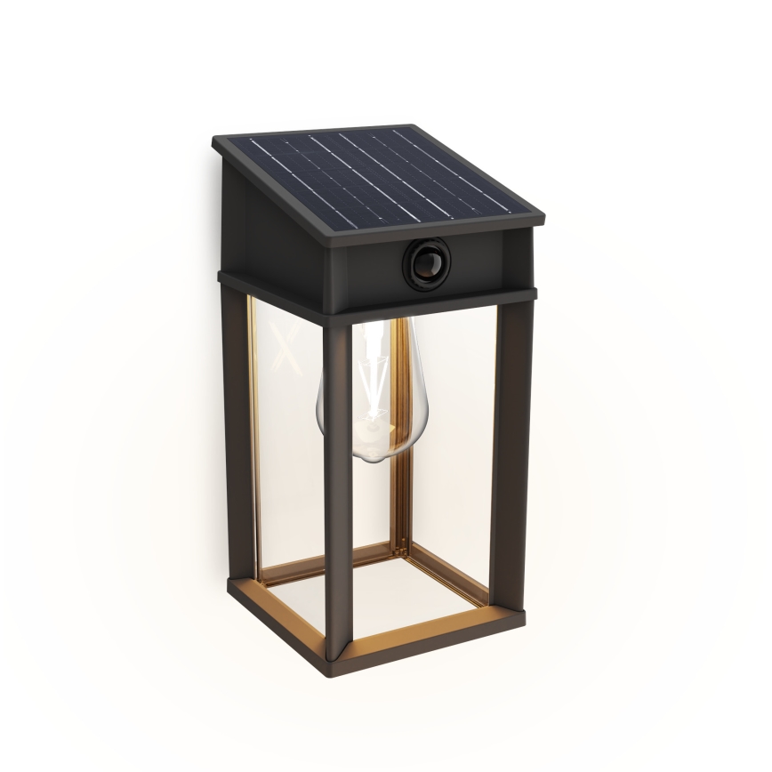 Philips - LED Solárne nástenné svietidlo so senzorom GERI LED/3,2W/3,7V 2700K IP44