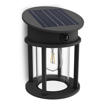 Philips - LED Solárne nástenné svietidlo so senzorom GERI LED/3,2W/3,7V 4000K IP44