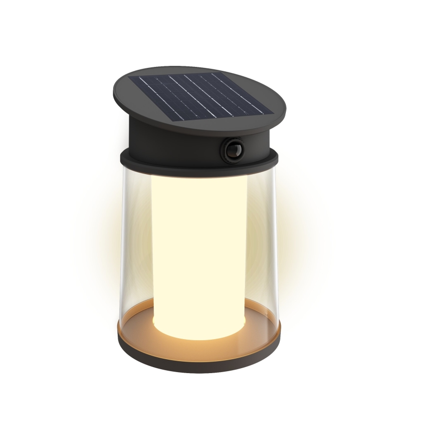 Philips - LED Solárne nástenné svietidlo so senzorom JUDA LED/3,2W/3,7V 2600 mAh 2700K IP44