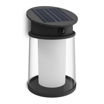 Philips - LED Solárne nástenné svietidlo so senzorom JUDA LED/3,2W/3,7V 4000K IP44