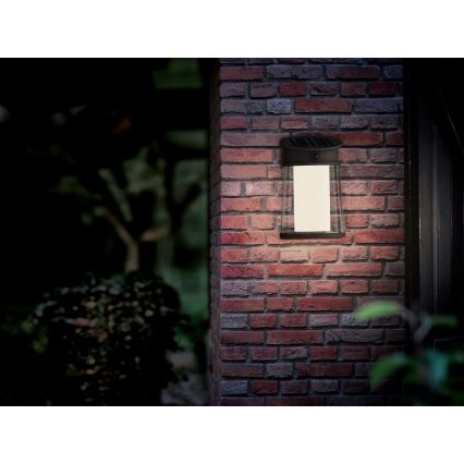 Philips - LED Solárne nástenné svietidlo so senzorom JUDA LED/3,2W/3,7V 4000K IP44