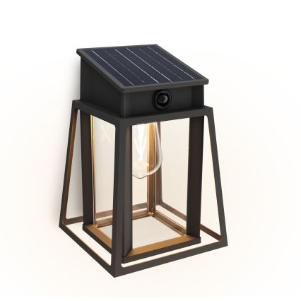 Philips - LED Solárne nástenné svietidlo so senzorom LYSIN LED/3,2W/3,7V 2700K IP44