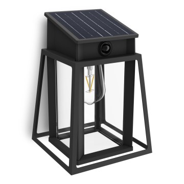 Philips - LED Solárne nástenné svietidlo so senzorom LYSIN LED/3,2W/3,7V 4000K IP44