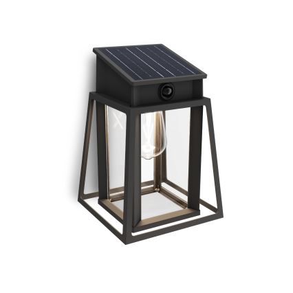 Philips - LED Solárne nástenné svietidlo so senzorom LYSIN LED/3,2W/3,7V 4000K IP44