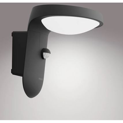 Philips - LED Solárne nástenné svietidlo so senzorom LED/1,2W/4V 1800 mAh 4000K IP44