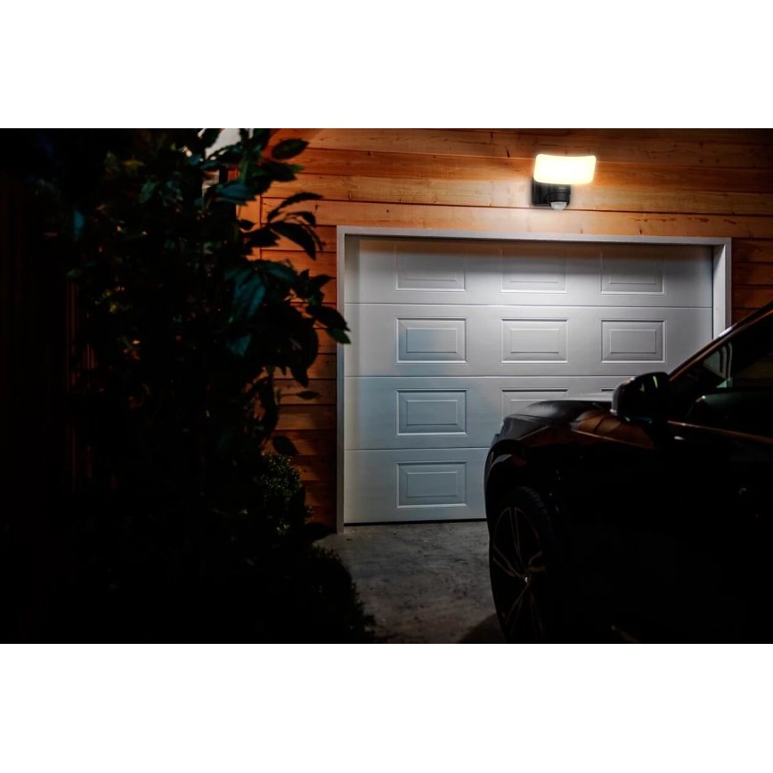 Philips - LED Solárne nástenné svietidlo so senzorom TYLUS LED/6W/3,7V 3000K IP44