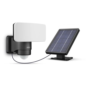Philips - LED Solárne nástenné svietidlo so senzorom TYLUS LED/6W/3,7V 5000K IP44