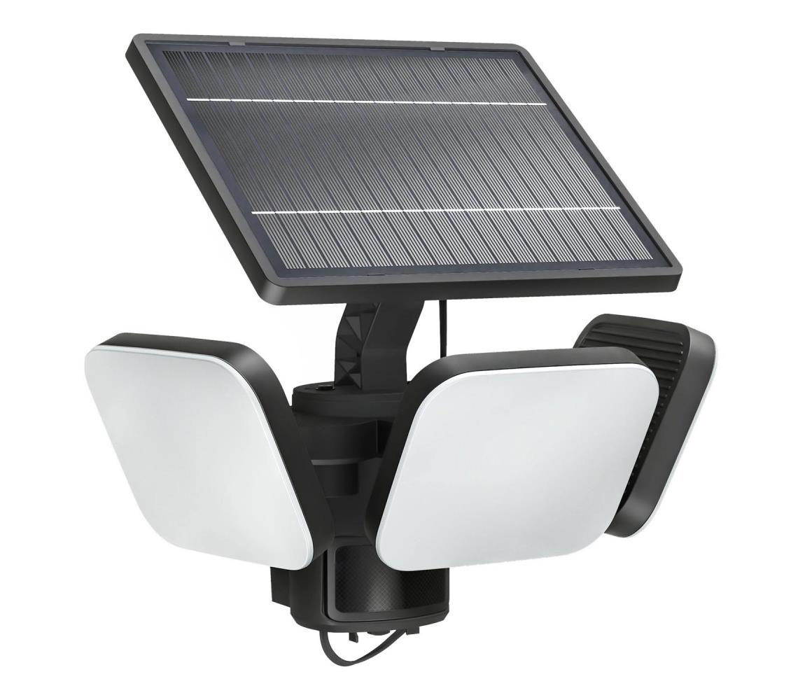 Philips -LED solárne nástenné svietidlo so senzorom ZYREN LED/24,5W/3,7V 2600 mAh 3000K IP65 872110310543100