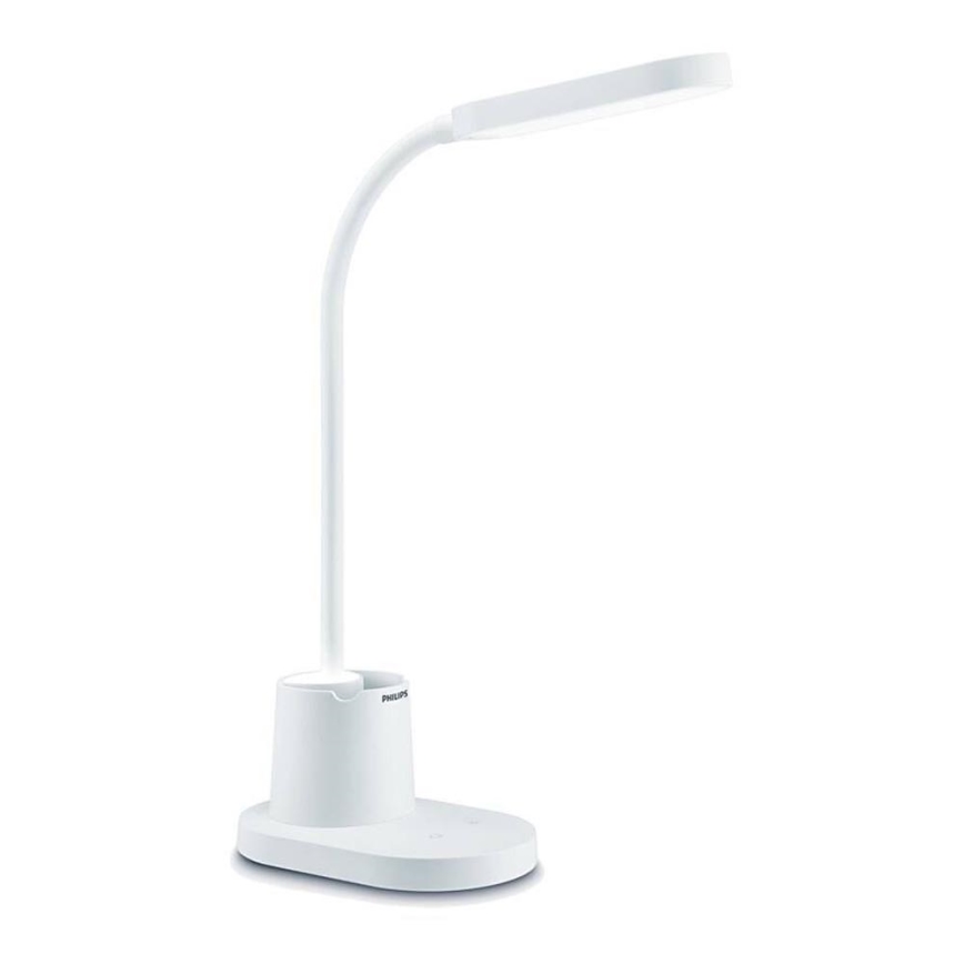 Philips - LED Stmievateľná dotyková stolná lampa BUCKET LED/7W/5V 1800 mAh 3000/4000/5700K CRI 90