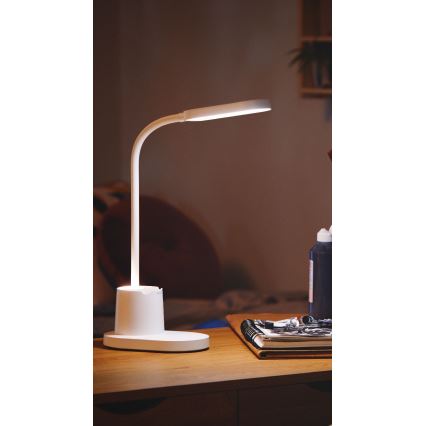 Philips - LED Stmievateľná dotyková stolná lampa BUCKET LED/7W/5V 1800 mAh 3000/4000/5700K CRI 90