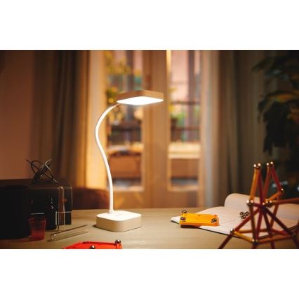 Philips - LED Stmievateľná dotyková stolná lampa ROCK LED/5W/5V 1800 mAh