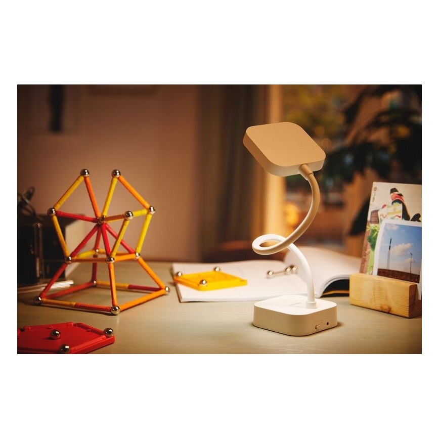 Philips - LED Stmievateľná dotyková stolná lampa ROCK LED/5W/5V 1800 mAh