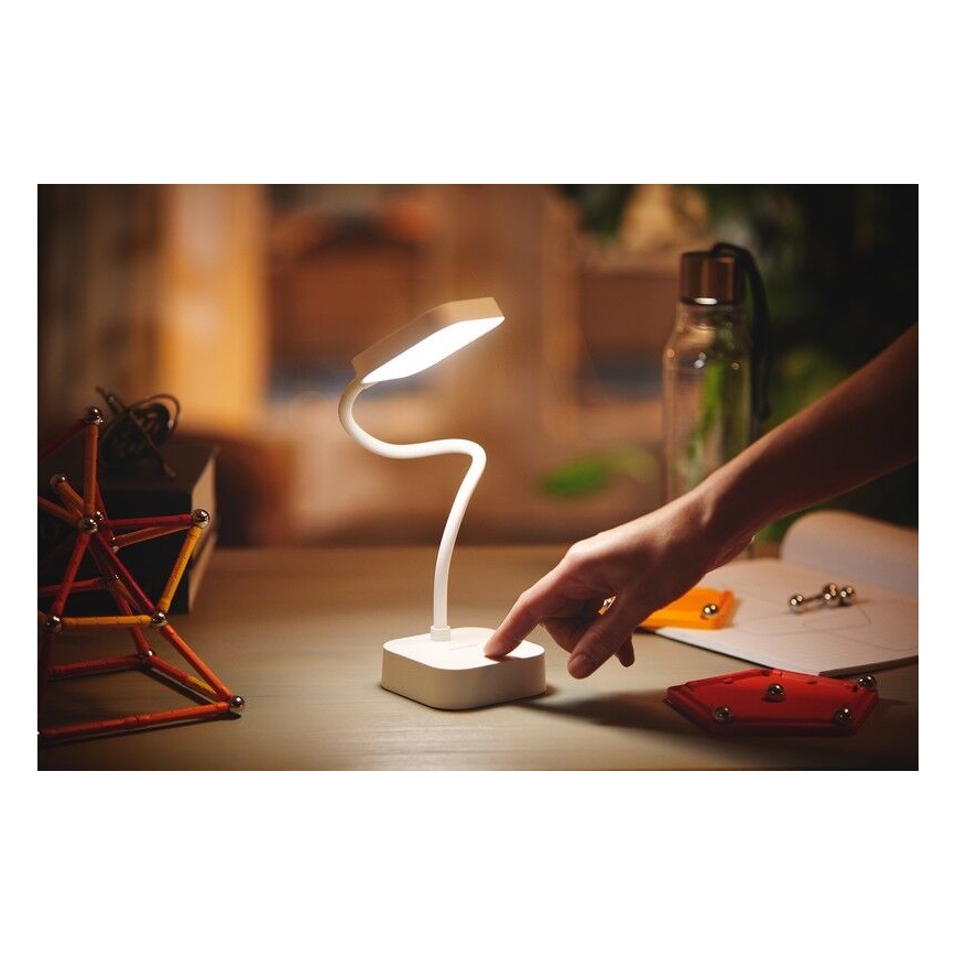 Philips - LED Stmievateľná dotyková stolná lampa ROCK LED/5W/5V 1800 mAh