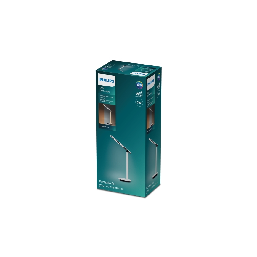 Philips - LED Stmievateľná dotyková stolná lampa ROCK LED/5W/5V 1800 mAh