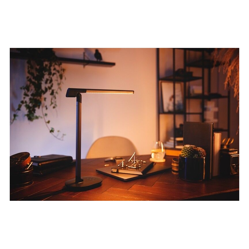 Philips - LED Stmievateľná dotyková stolná lampa SWORD LED/12W/230V 2700/4000/6500K CRI90
