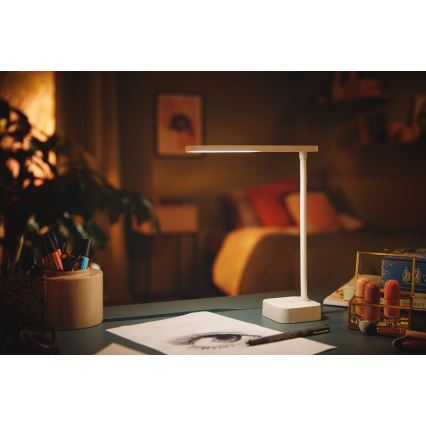 Philips - LED Stmievateľná dotyková stolná lampa TILPA LED/5W/5V