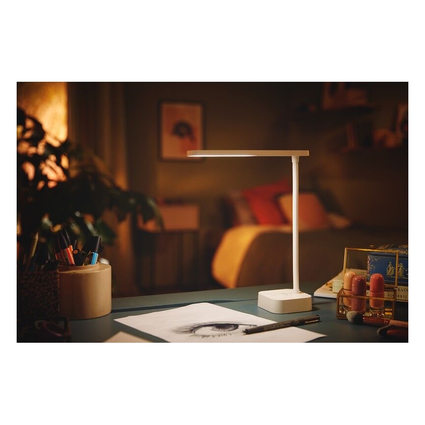 Philips - LED Stmievateľná dotyková stolná lampa TILPA LED/5W/5V