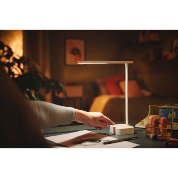 Philips - LED Stmievateľná dotyková stolná lampa TILPA LED/5W/5V