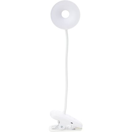 Philips - LED Stmievateľná lampa s klipom DONUTCLIP LED/3W/5V 1200 mAh CRI 90 biela
