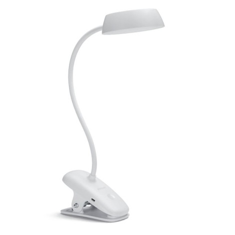 Philips - LED Stmievateľná lampa s klipom DONUTCLIP LED/3W/5V CRI 90 biela