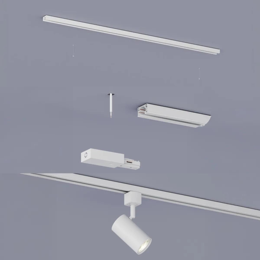 Philips - LED RGBW stmievateľné bodové svietidlo v lištovom systéme EASYLINK HUE 3xGU10/4,7W/230V 2200-6500K 1m biela + Hue bridge