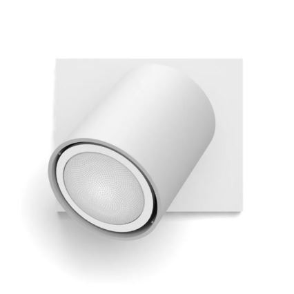 Philips - LED Stmievateľné bodové svietidlo Hue RUNNER 1xGU10/4,2W/230V 2200-6500K + diaľkové ovládanie biela