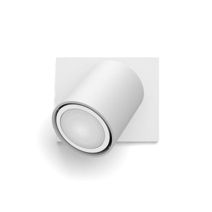 Philips - LED Stmievateľné bodové svietidlo Hue RUNNER 1xGU10/4,2W/230V 2200-6500K + diaľkové ovládanie biela