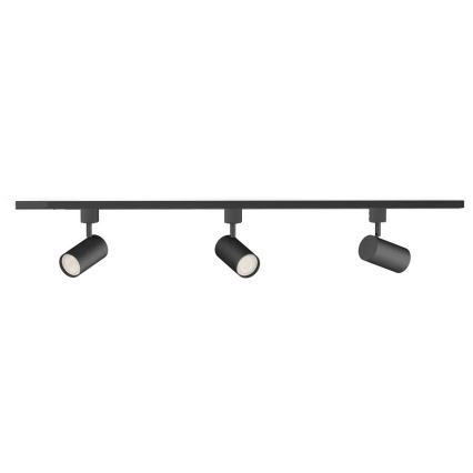 Philips - LED RGBW Stmievateľné bodové svietidlo v lištovom systéme EASYLINK HUE 3xGU10/4,7W/230V 2200-6500K 1m čierna + Hue bridge