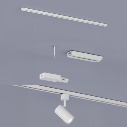 Philips - LED stmievateľné bodové svietidlo v lištovom systéme EASYLINK 3xGU10/6,2W/230V 2200-2700K 1m biela