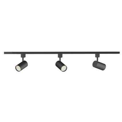 Philips - LED stmievateľné bodové svietidlo do lištového systému EASYLINK 3xGU10/6,2W/230V 2200-2700K 1m čierna