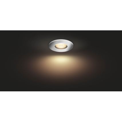 Philips - LED Stmievateľné kúpeľňové podhľadové svietidlo Hue ADORE 1xGU10/5W/230V IP44