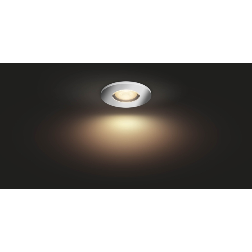 Philips - LED Stmievateľné kúpeľňové podhľadové svietidlo Hue ADORE 1xGU10/5W/230V IP44