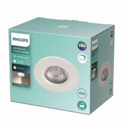 Philips - LED Stmievateľné kúpeľňové svietidlo LED/5W/230V 2700K IP65