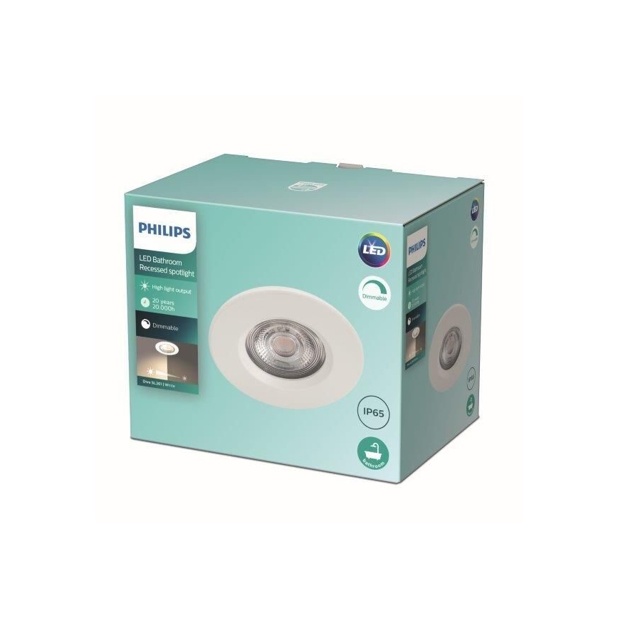 Philips - LED Stmievateľné kúpeľňové svietidlo LED/5W/230V 2700K IP65