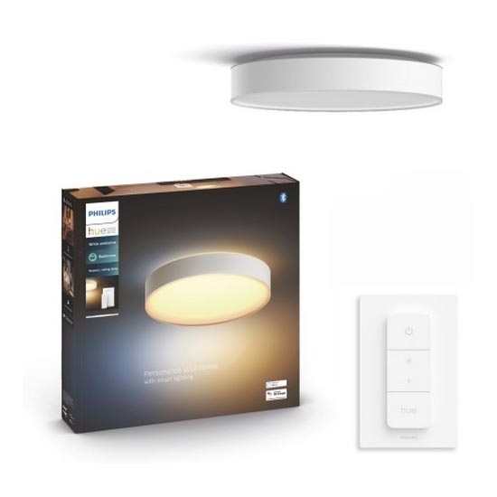 Philips - LED Stmievateľné kúpelňové svietidlo Hue DEVERE LED/33,5W/230V IP44 pr. 425 mm 2200-6500K + diaľkové ovládanie