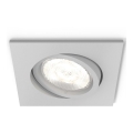 Philips - LED Stmievateľné podhľadové svietidlo CASEMENT 1xLED/4,5W/230V