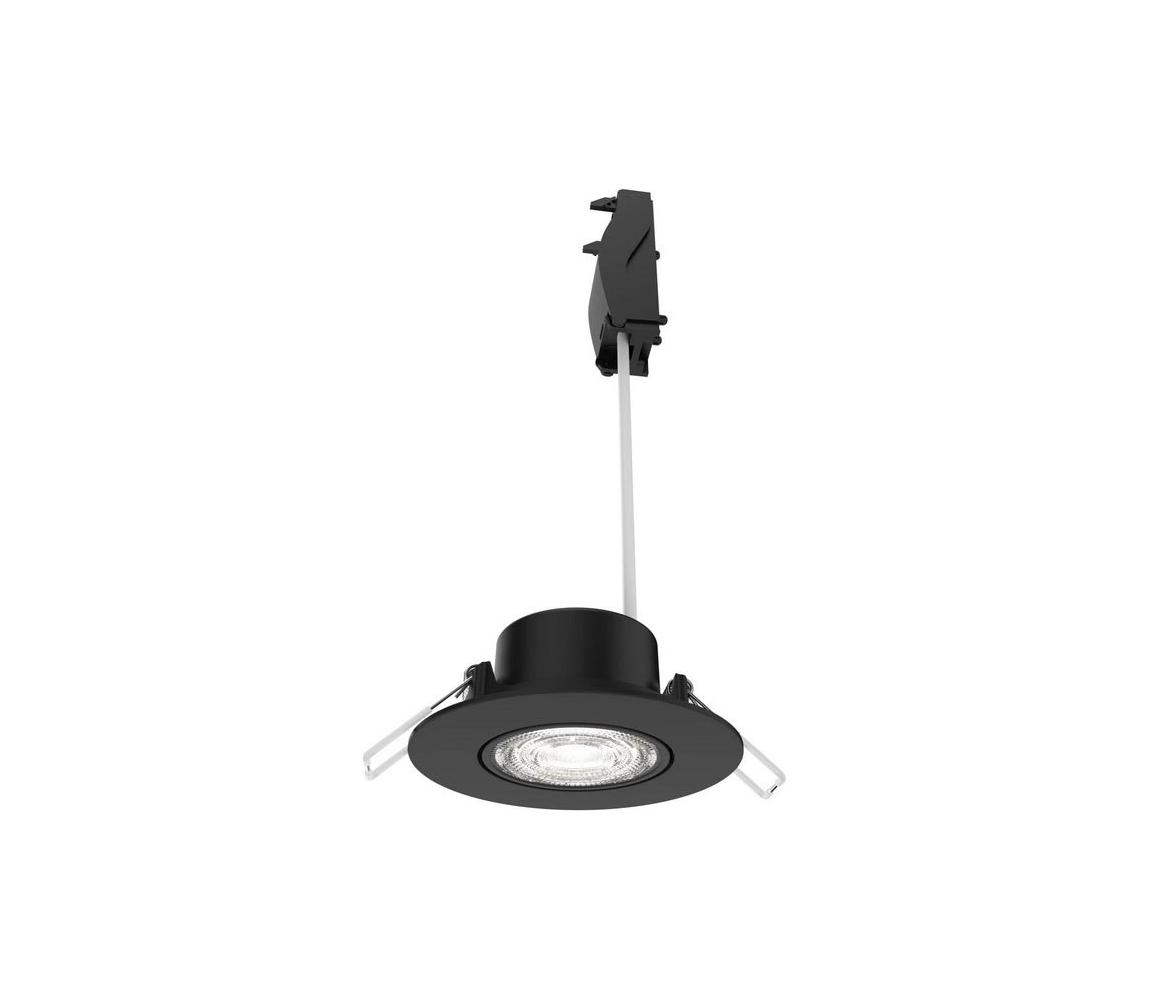 Philips -LED Stmievateľné podhľadové svietidlo CILANTRO LED/5W/230V 4000K čierna 872110303799200