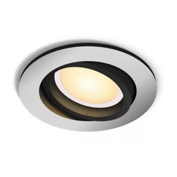 Philips - LED Stmievateľné podhľadové svietidlo Hue MILLISKIN 1xGU10/4,2W/230V 2200-6500K