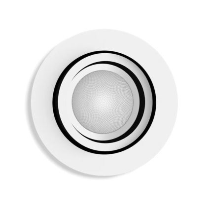 Philips - LED Stmievateľné podhľadové svietidlo Hue MILLISKIN 1xGU10/4,2W/230V 2200-6500K biela