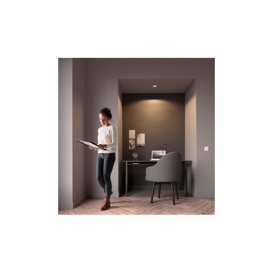 Philips 50391/31/P0 - LED Stmievateľné podhľadové svietidlo SHELLBARK Warm Glow 1xLED/4,5W/230V 2200-2700K