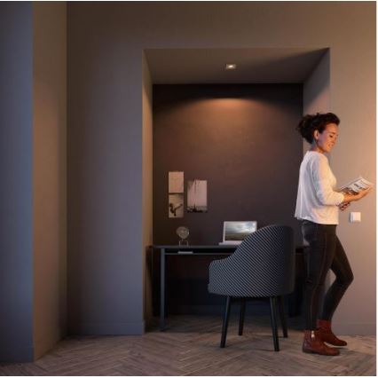 Philips 50391/31/P0 - LED Stmievateľné podhľadové svietidlo SHELLBARK Warm Glow 1xLED/4,5W/230V 2200-2700K