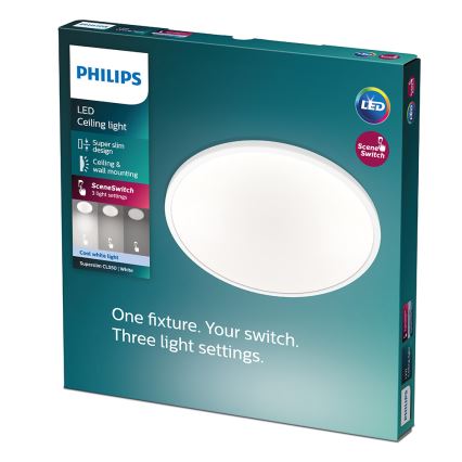 Philips - LED Stmievateľné stropné svietidlo 1xLED/15W/230V 4000K