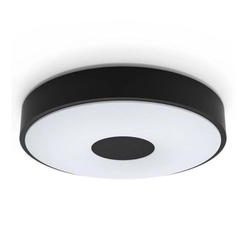 Philips - LED Stmievateľné stropné svietidlo COINER SCENE SWITCH LED/24W/230V 2700K čierna