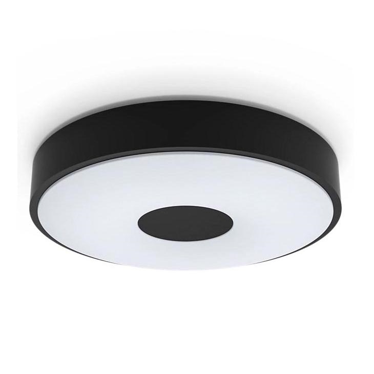 Philips - LED Stmievateľné stropné svietidlo COINER SCENE SWITCH LED/24W/230V 2700K čierna
