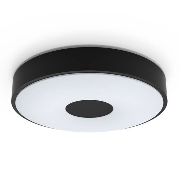 Philips - LED Stmievateľné stropné svietidlo COINER SCENE SWITCH LED/24W/230V 4000K čierna