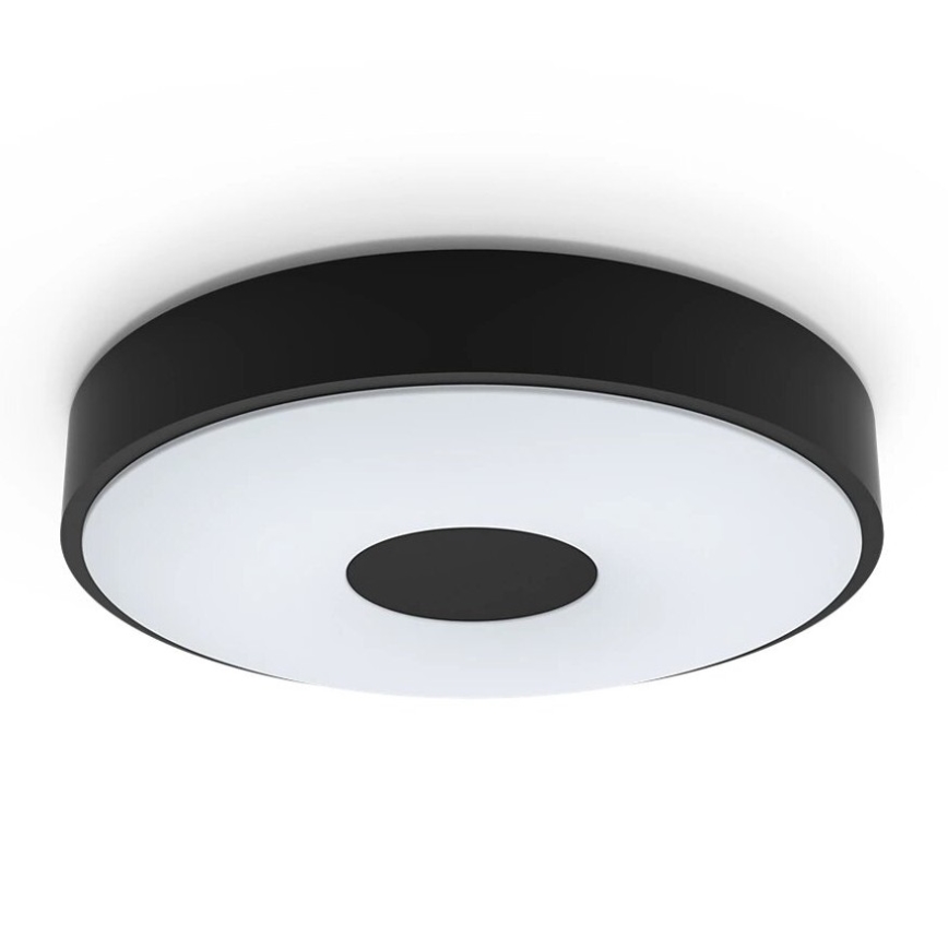 Philips - LED Stmievateľné stropné svietidlo COINER SCENE SWITCH LED/24W/230V 4000K čierna