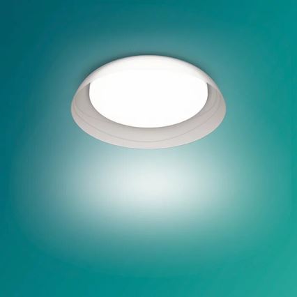 Philips - LED Stmievateľné stropné svietidlo FLETA SCENE SWITCH LED/10W/230V 4000K číra