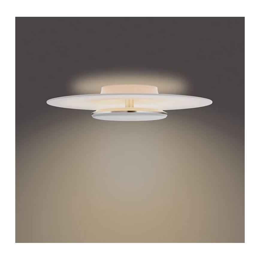 Philips- LED Stmievateľné stropné svietidlo SCENE SWITCH LED/40W/230V 2700K strieborná
