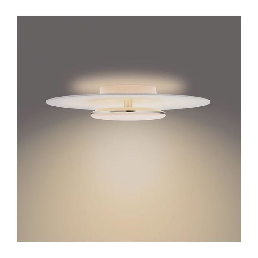 Philips- LED Stmievateľné stropné svietidlo SCENE SWITCH LED/40W/230V 2700K strieborná