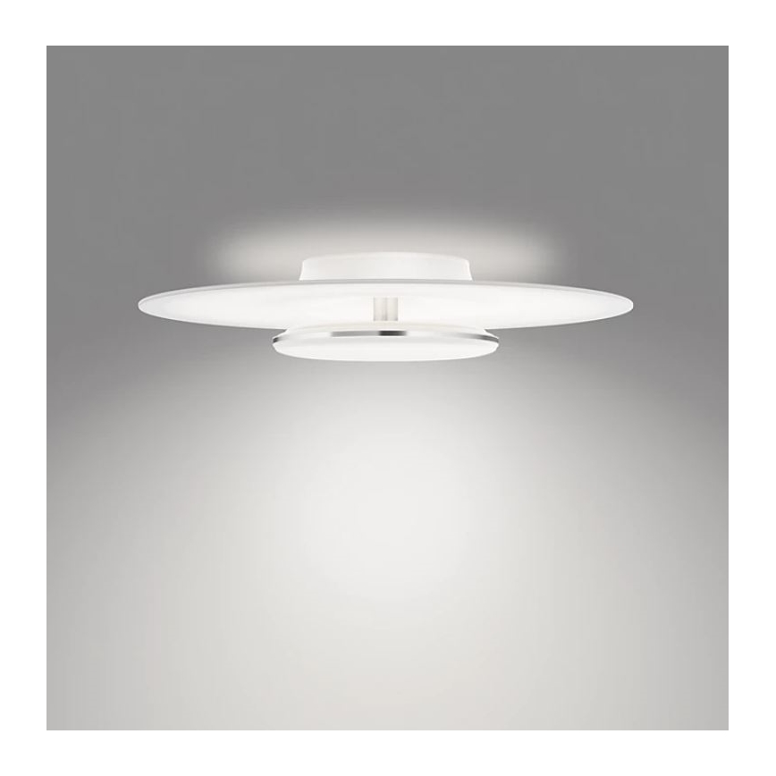 Philips- LED Stmievateľné stropné svietidlo SCENE SWITCH LED/40W/230V 4000K strieborná